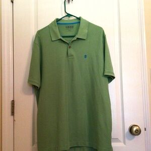 Men’s green Izod polo XL